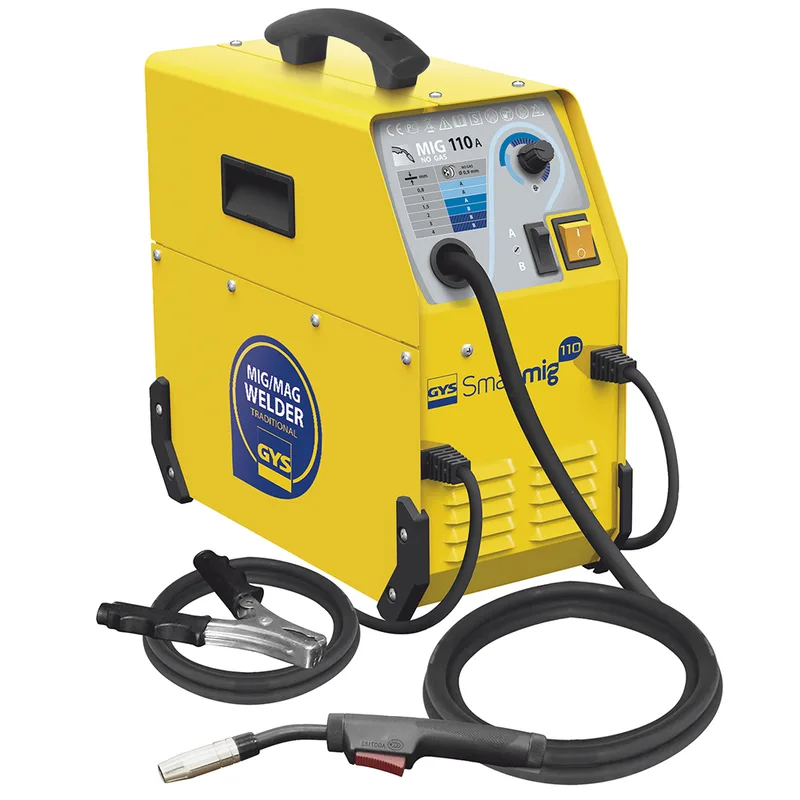 Gys smartmig 110 - Poste à souder traditionnel à transformateur (mog : sans gas) - à courant continu (DC)