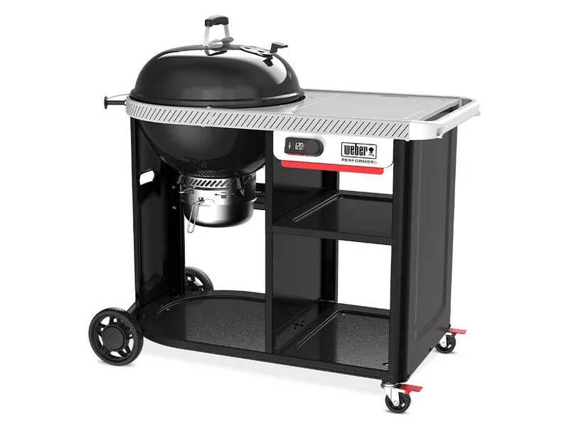 Weber Performer Premium Smart - Barbecue au charbon de bois - Grille 57 cm
