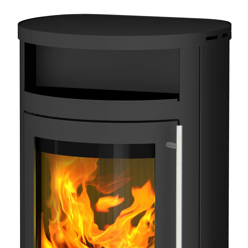 Olsberg Salado Compact Poêle à bois Acier Noir