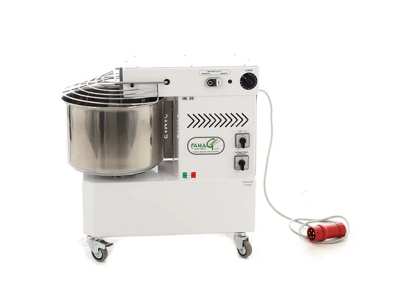Pétrin à spirale Famag IM20 New – 400, triphasé 2 vitesses 18KG