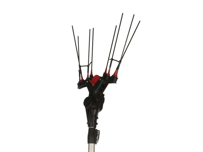 Castellari Vertigo XL 18 12V - Peigne vibreur pour olives à batterie de type automobile avec câble inclus - Perche télescopique de 280 à 410 cm