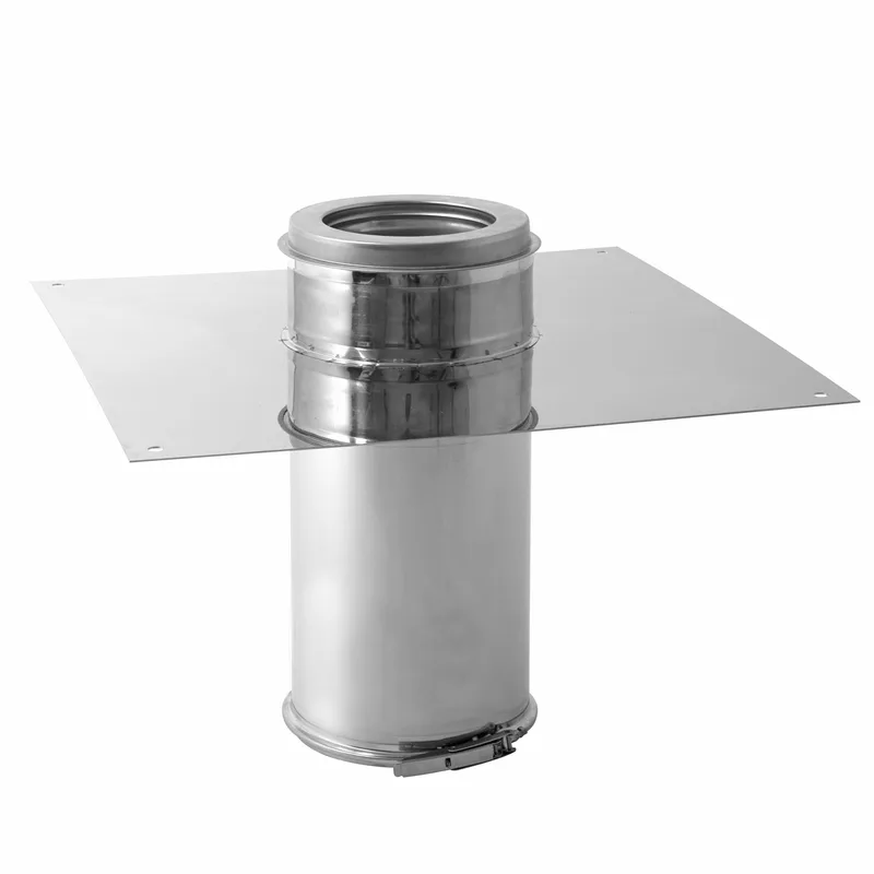 Opsinox conduit de cheminée en acier inoxydable 130 mm passage de plafond VDO