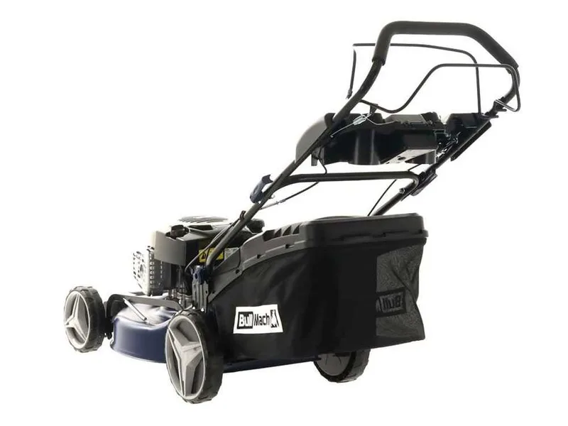 BullMach ACHILLE 51 BS - Tondeuse à gazon thermique tractée 4 en 1 - Moteur B&S750EX