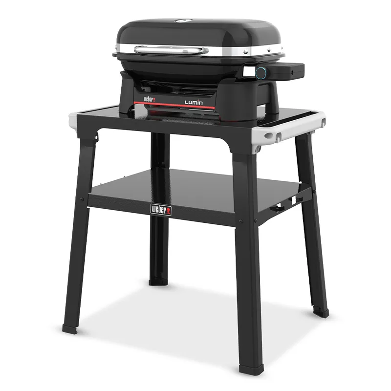 Weber Lumin Compact avec support - Barbecue électrique portable