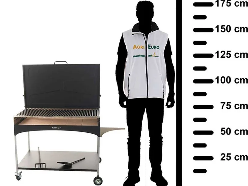 Famur BK 12 Elite - Barbecue à bois et charbon