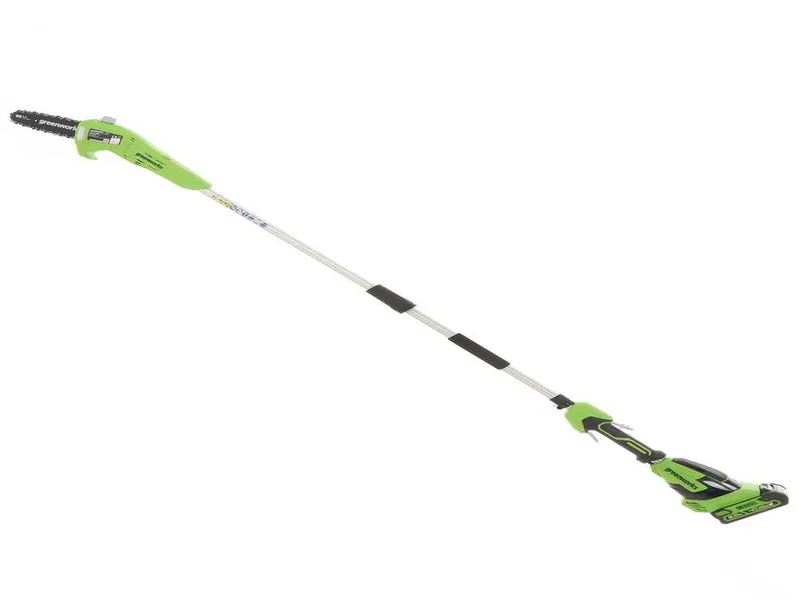 Greenworks G40PSF - Perche élagueuse à batterie 40V - Sur rallonge, à bretelle