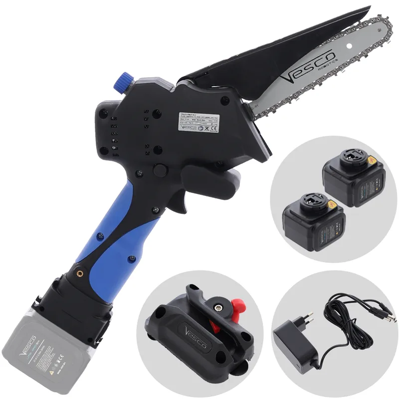 Vesco X150 - Élagueuse manuelle à batterie - 2 batteries de 21,6V 2,5Ah