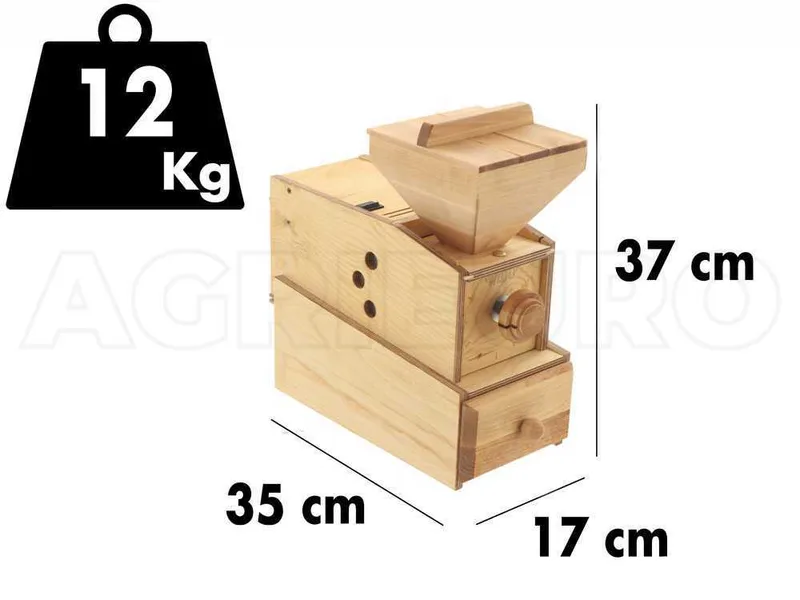 WIDU Widukind Mod. 1 - Moulin à farine en bois de bouleau - 400W