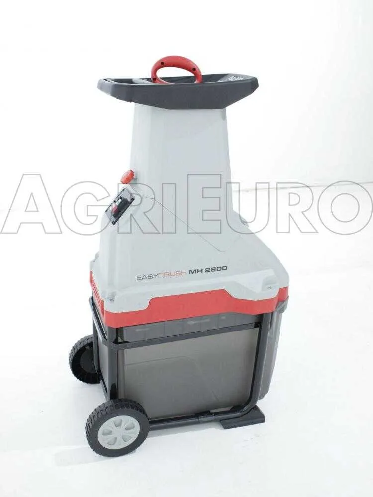Broyeur électrique AL-KO Easy Crush MH 2800 avec couteaux réversibles et bac collecteur