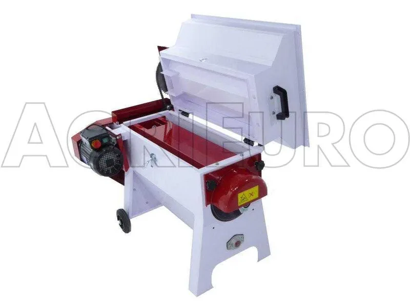 Baesso K30AP - Égrappoir électrique avec pompe centrifuge et tamis en acier inox