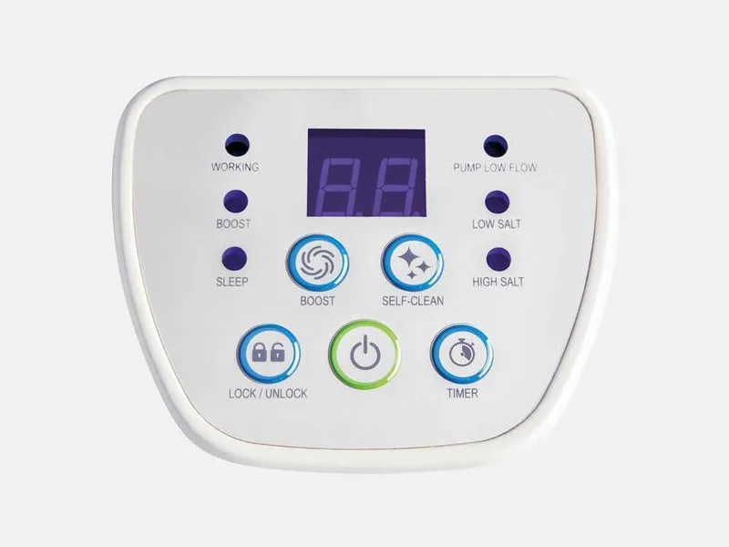 Chlorinateur au sel Krystal Clear Intex - Débit d'eau min. 1 136 l/h - Capacité max. 17 413 l