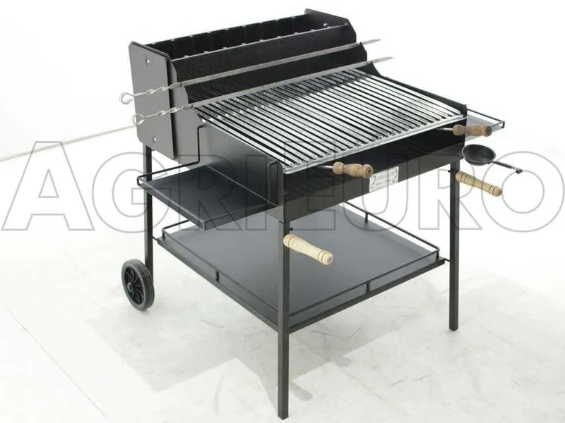 Cruccolini Fuocone Umbria - Barbecue à bois et charbon en fer artisanal
