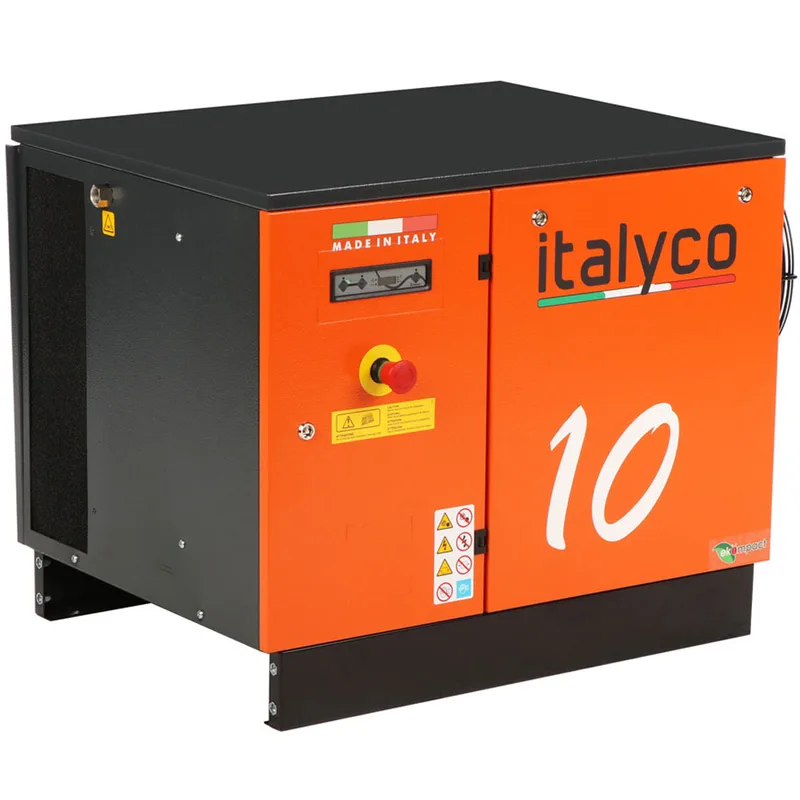 Italyco KV 10 - Compresseur rotatif à vis - Pression max 10 bar