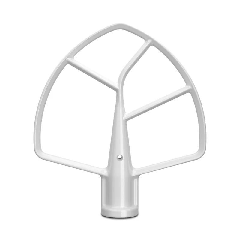 KitchenAid 5KSMBLWF - Fouet plat revêtement blanc