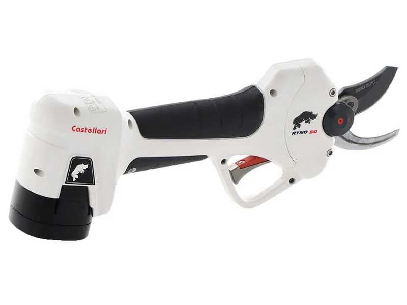 Castellari Ryno 50 - Sécateur électrique de taille - 2x 14,4V - 2,5 Ah - Diamètre de coupe 32 mm