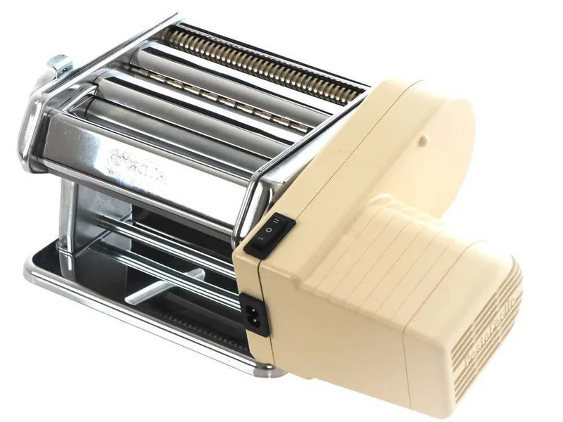 Imperia Titania New Electric iPasta Beige - Laminoir - Machine à pâtes électrique en INOX 80W