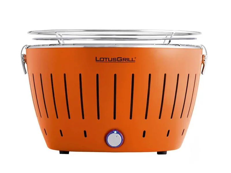 LotusGrill LG G34 U OR - Barbecue portable d'extérieur - Coque orange