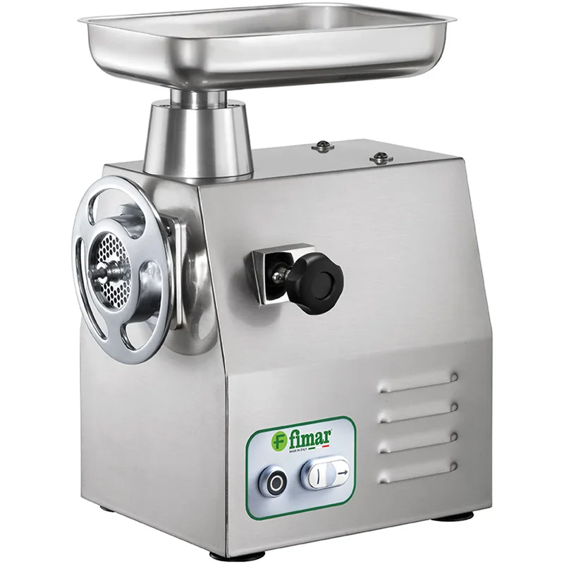 Fimar 22RS - Hachoir à viande électrique - 400 V - 1,5 CV - Groupe de hachage en aluminium - Avec inverseur de marche