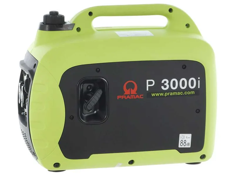Pramac P3000I - Groupe électrogène inverter à essence insonorisé 2.6 kW - Continue 2.3 kW Monophasé