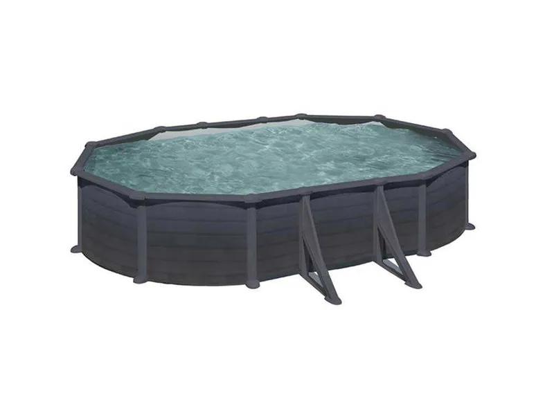 Gre Granada Ovale 610x375x132cm - Piscine hors-sol en acier