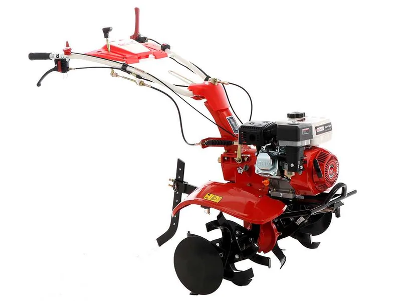GeoTech Pro PGT 900 - Motobineuse à essence 7 CV avec boîte 2+1 et transmission à engrenages
