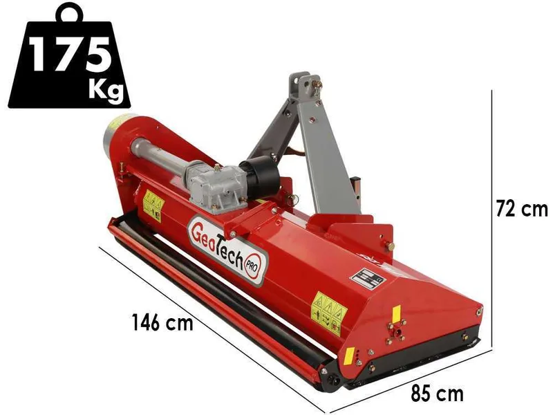 GeoTech Pro LFM 155 - Broyeur sur tracteur - Série légère