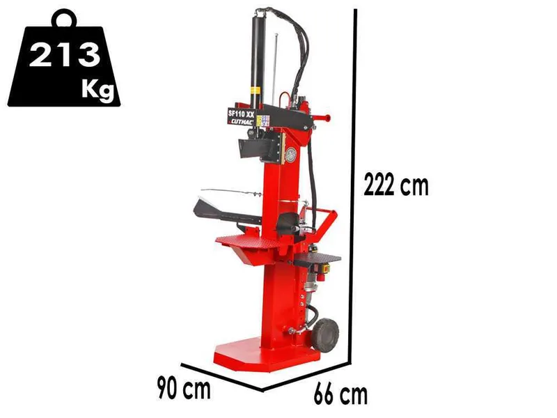 Docma SF110 Rapid 380/4 XX - Fendeuse électrique - Verticale - 400V