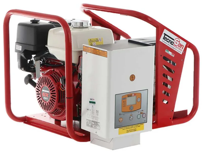 TecnoGen H8000 E/A - Groupe électrogène 5.8 kW monophasé - Continu 5.2 kW Monophasé + ATS