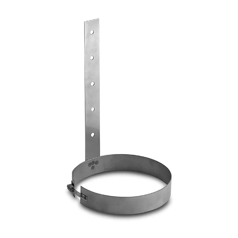 Schiedel collier mural pour raccord de porte de nettoyage Ø113 mm brillant
