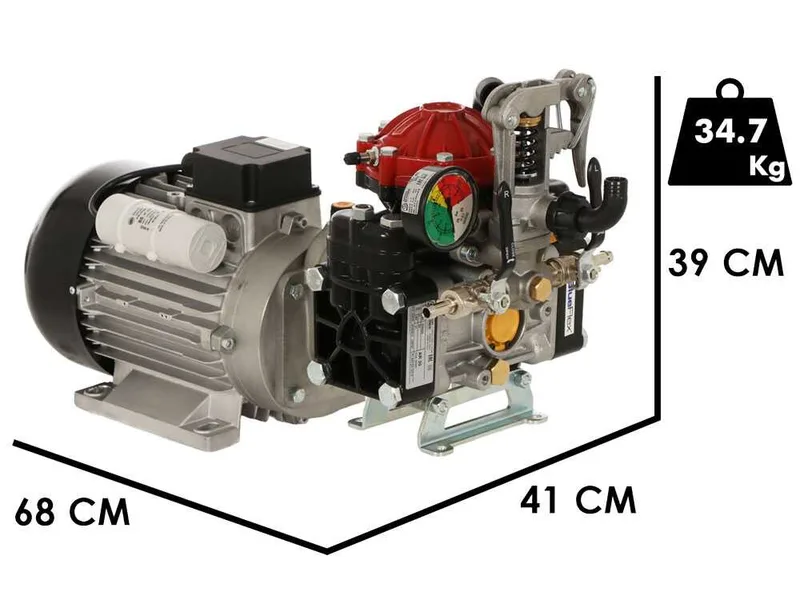 Annovi Reverberi CAR 90/P + AR 30 EM - Chariot avec cuve et pompe électrique de pulvérisation