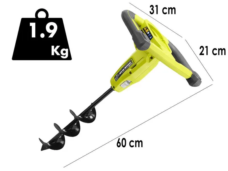 Ryobi RY18HA-0 - Tarière à batterie - 18V