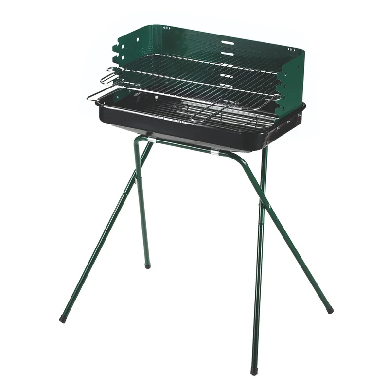 Ompagrill 60-40 Green - Barbecue à charbon