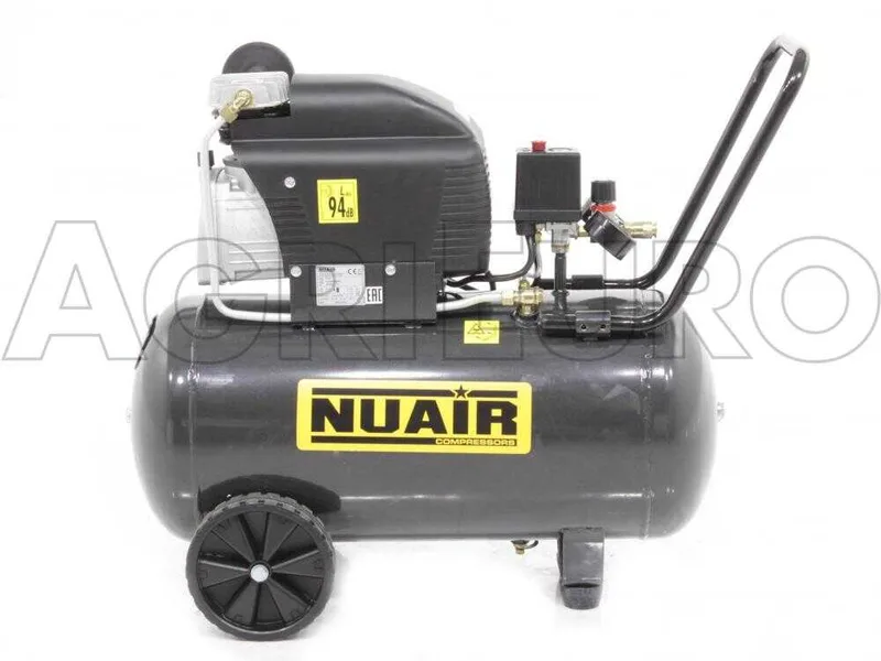 Nuair FC2/50 S - Compresseur d'air électrique monophasé - Moteur 2 CV - 50 L - Air comprimé