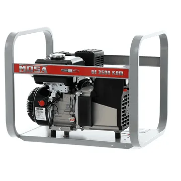 MOSA GE 3500 KBM - Groupe électrogène à essence 2.9 KW - Continue 2.6 kW Monophasé - Moteur Kohler CH270