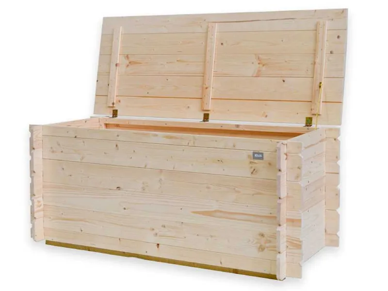 Alce Giove - Coffre à outils de jardin - 130 x 60 x 54 cm