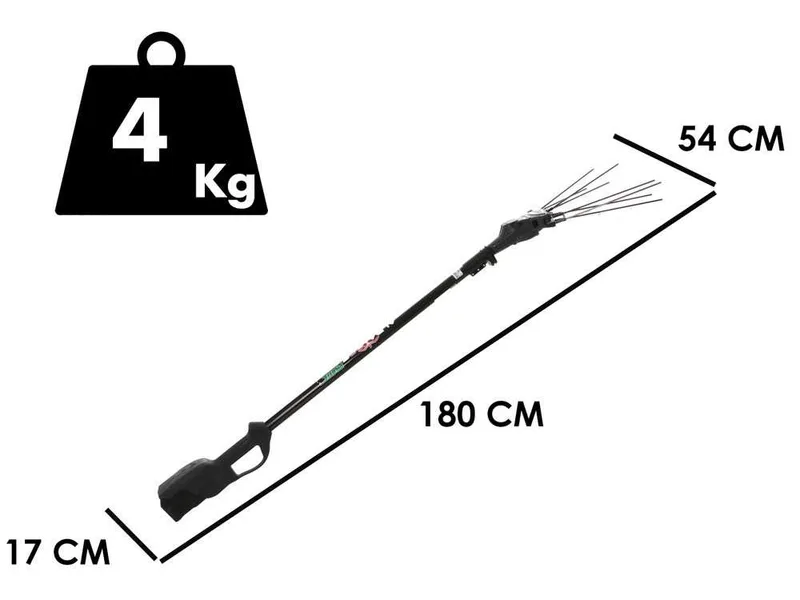 Zanon Albatros PRATIK C/AL 200 - Peigne vibreur à batterie au Lithium - 2x (36V-5Ah)