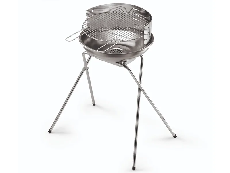 Ompagrill 485 Pro Inox - Barbecue à charbon