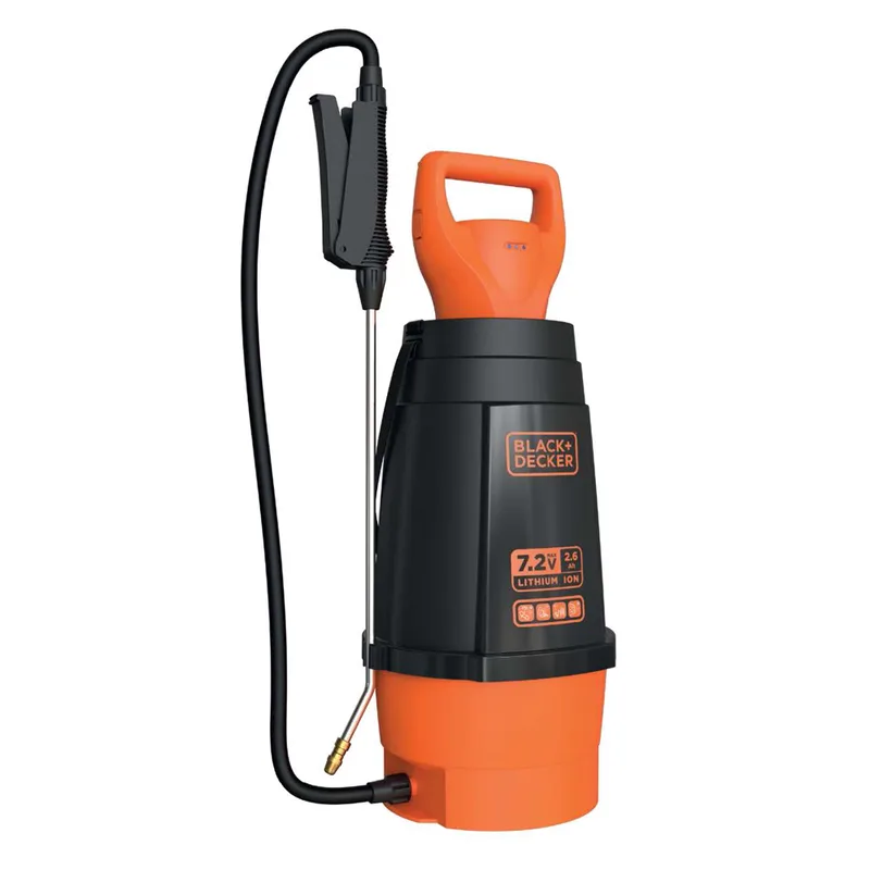 Black & Decker BXSPBS07E - Pulvérisateur à bandoulière à batterie - 7 litres - 7,2V/2,6Ah