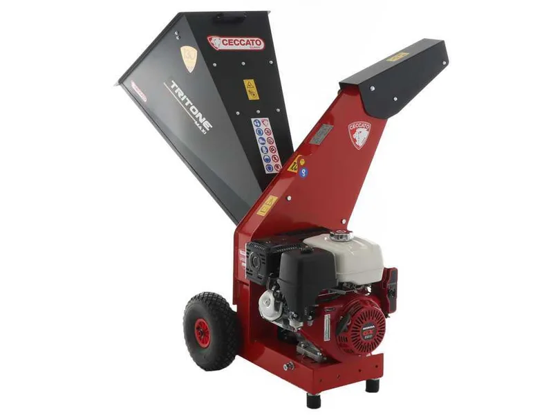 Ceccato Tritone Maxi - Broyeur de branches thermique - Motore Honda GX 390 - Démarrage électrique