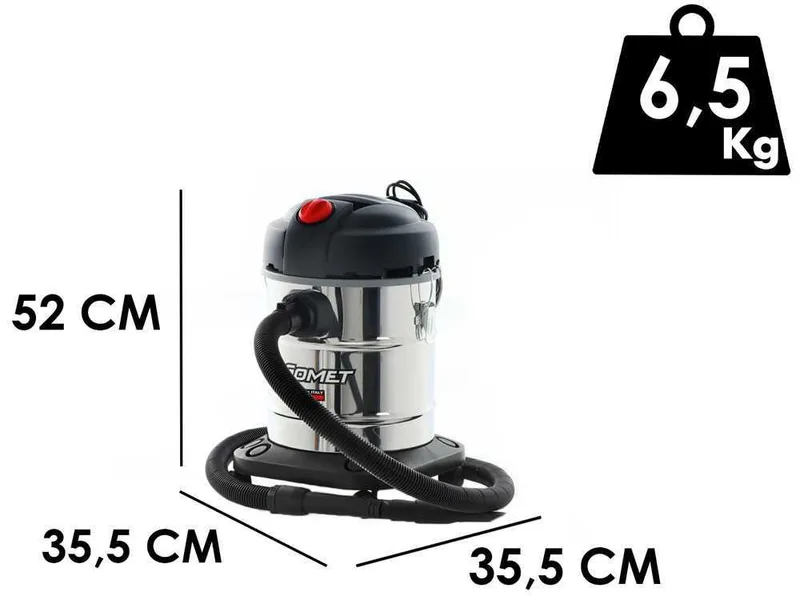 Comet CV 20 X - Aspirateur multifonction - Silencieux - Bidon 20 L - Série Premium