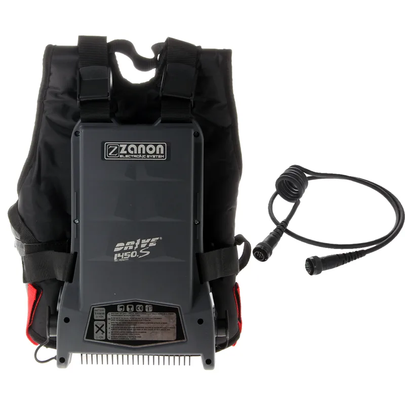 Batterie au lithium Zanon Drive 1450.S. 12.7ah/50,4V - Avec harnais et câble de raccord batterie-machine