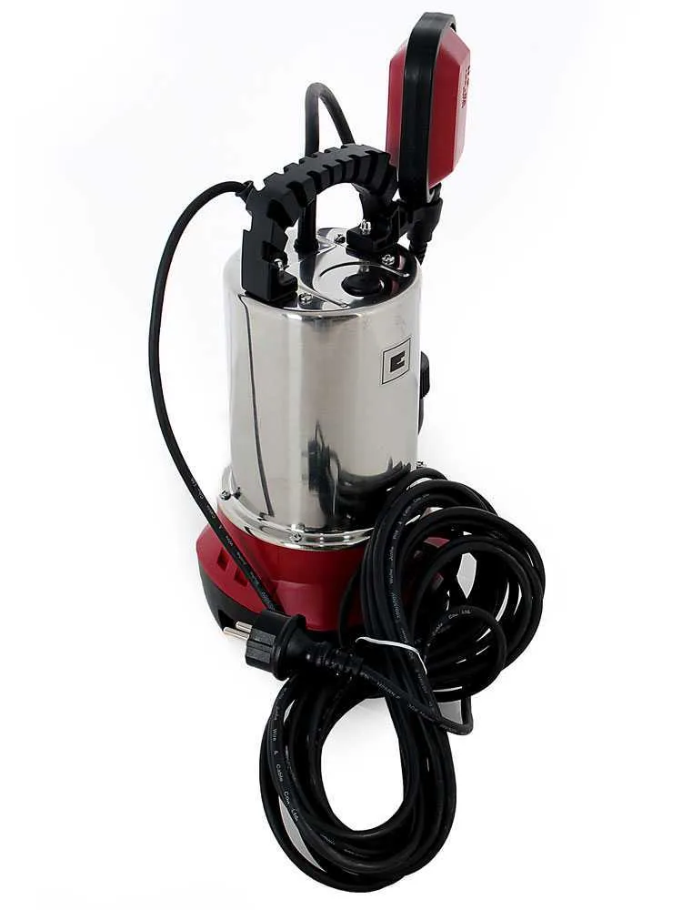 Pompe immergée électrique pour eaux chargées Einhell GH-DP 6315 N - pompe Inox de 630 W