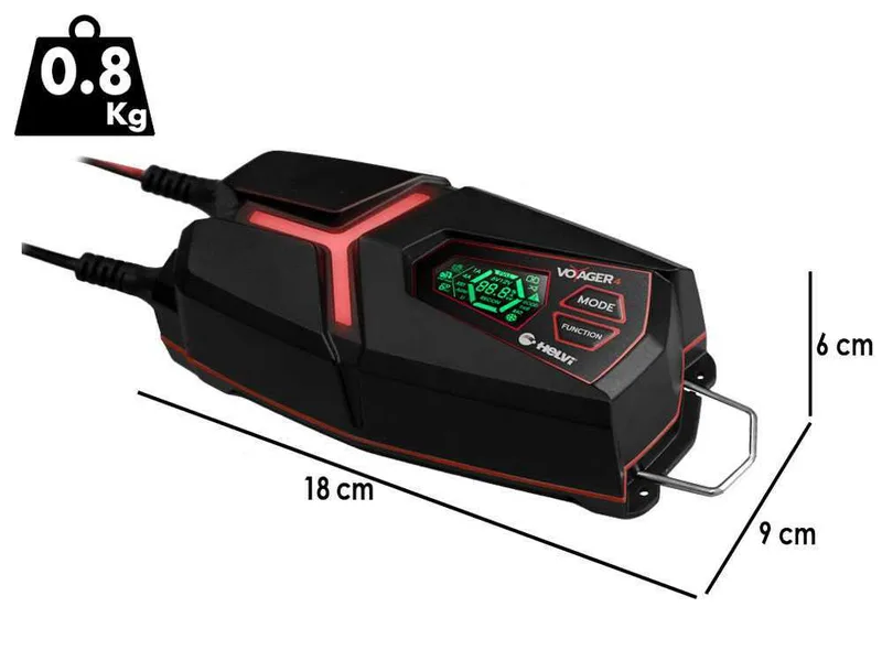 Helvi Voyager 4 - Chargeur-mainteneur automatique - 6/12 V