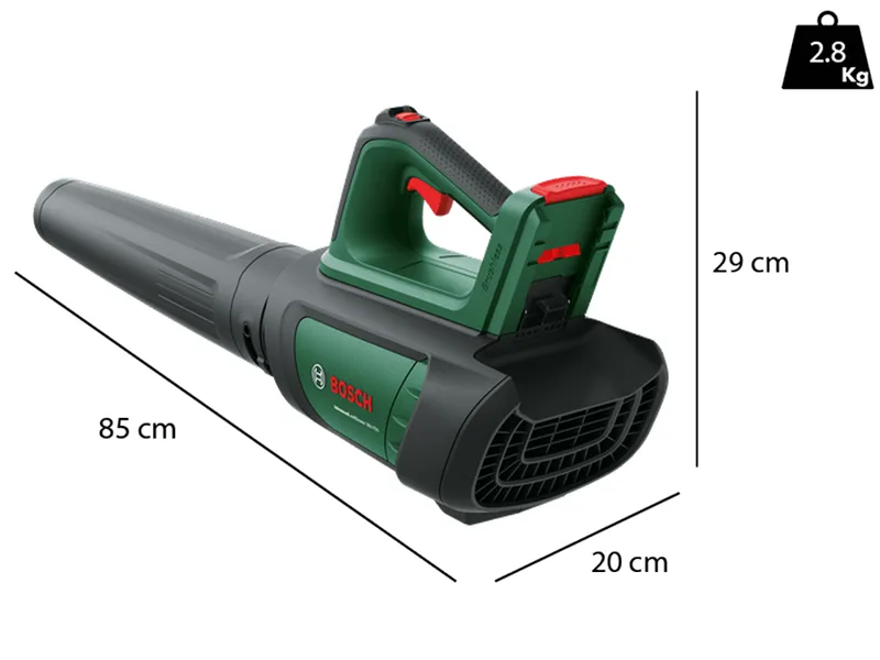 Bosch Advanced Leaf Blower 36V-750 - Souffleur électrique à batterie - 36 V 2 Ah