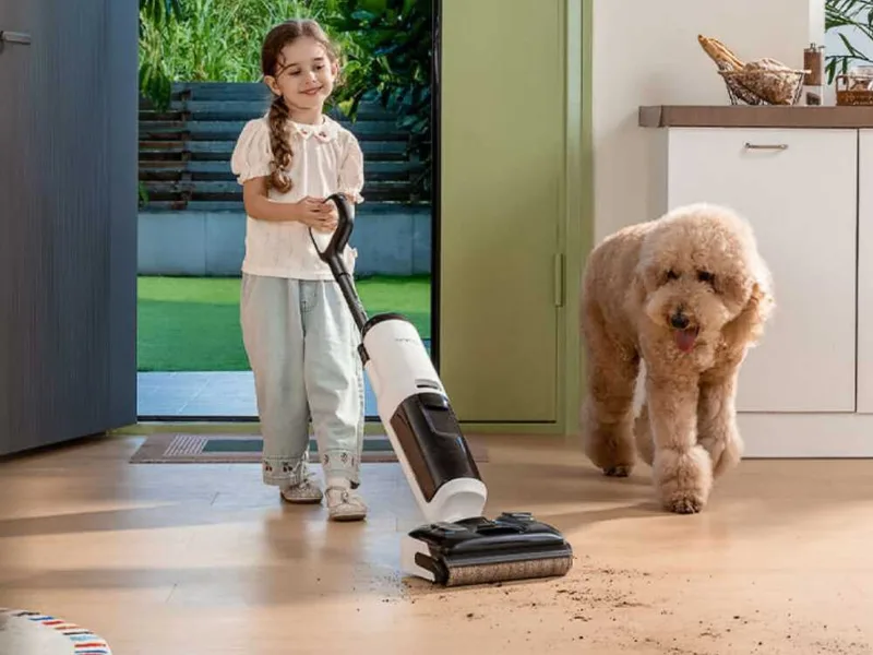 Tineco Floor One S5 max - Autolaveuse à batterie - 3 en 1 : lave, sèche et aspire