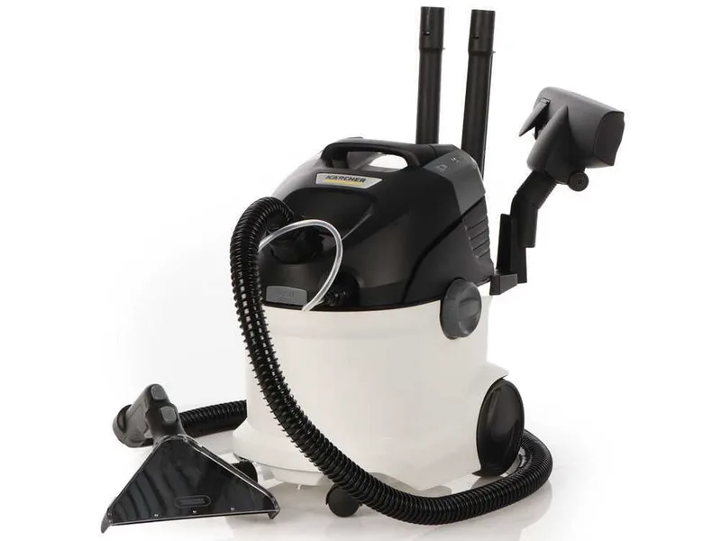 Karcher SE 5 - Nettoyeur moquettes - aspirateur liquides avec bidon eau propre/sale 4 L - 1000 W