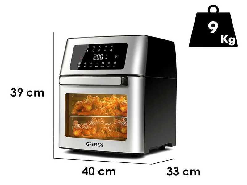 G3 Ferrari Friggisano Evo 15L - Four à électrique - Friteuse sans huile