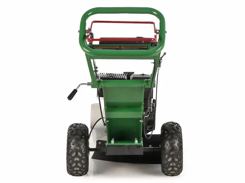 GreenBay Deep LE-330 - Rogneuse de souches - Moteur Loncin 420 cm3 avec démarrage électrique - Roue de coupe avec 8 fraises en carbure de tungstène