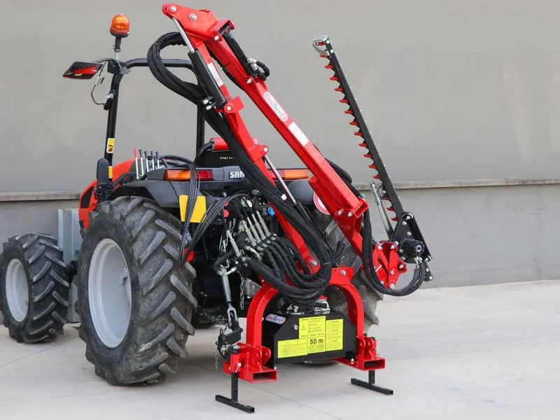 GeoTech Pro THT 175 - Taille-haie pour tracteur avec déplacement latéral