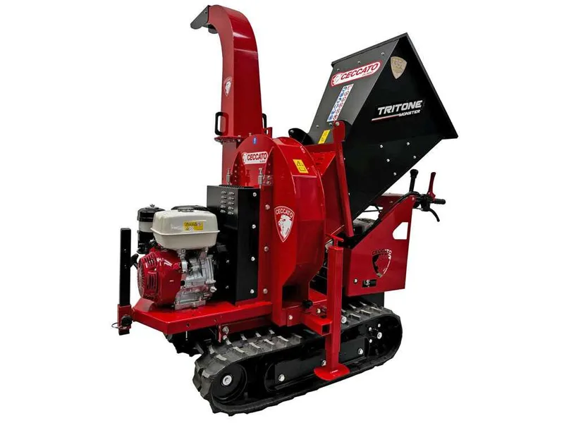 Ceccato Tritone Monster Cingo - Broyeur autotracté à chenilles - Moteur Honda GX390